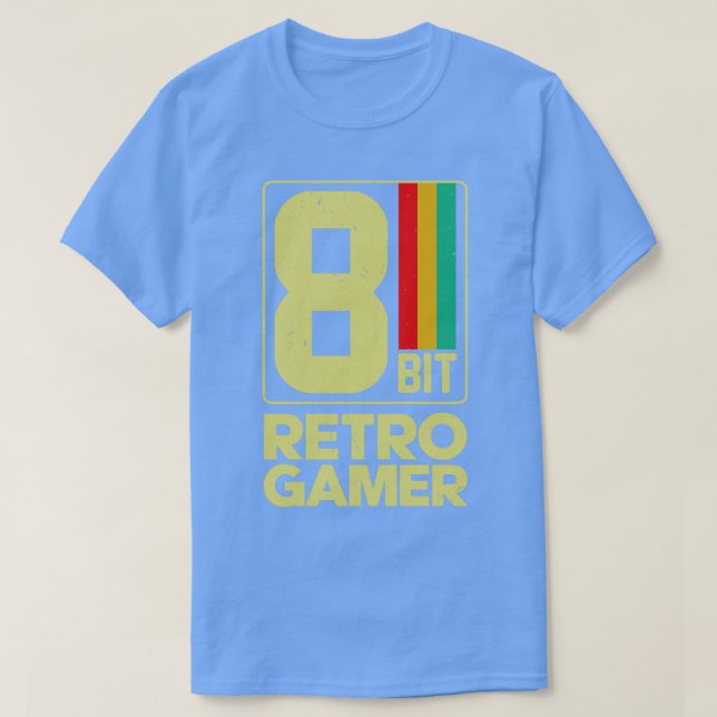 8bit Retro 1 T-Shirt (Design Front)