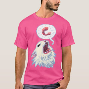 8bit Shrimpin Thurston the cat  T-Shirt