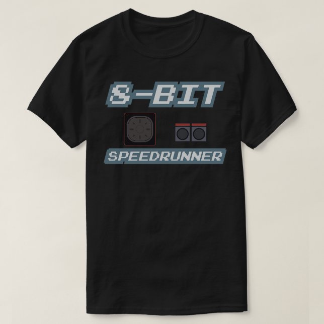 8Bit Speedrunner 4 T-Shirt (Design Front)