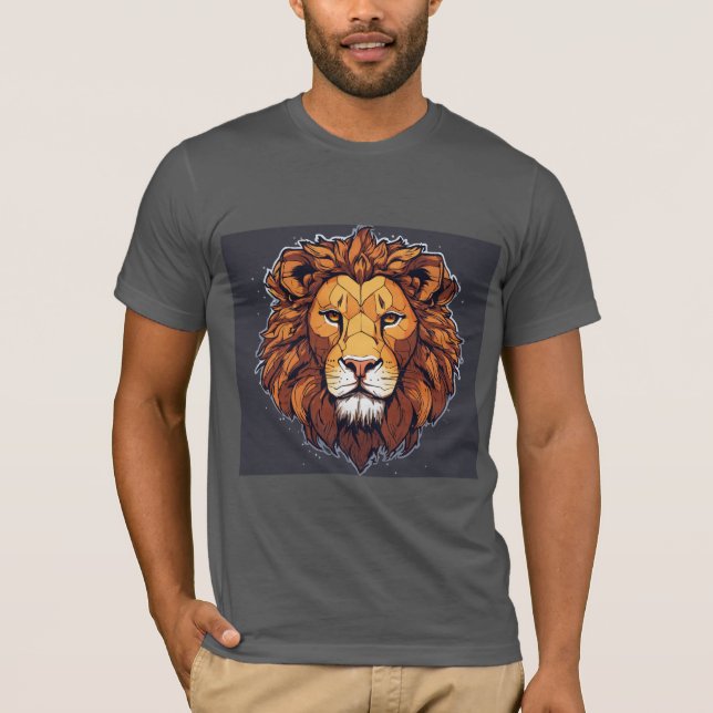 8K lion Sticker Edition T-Shirt (Front)