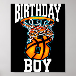 8th Birthday Basball 8 Years Old Kids Gift Poster
