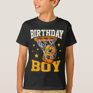 8th Birthday Bysketbyll Boy 8 Year Old Bysketbyll T-Shirt