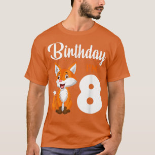 8th Birthday Fo Lover 8 Years Old Boys And Girls K T-Shirt