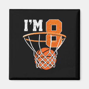 8th Birthday Shirts For Boys Sketll Eight Year Old Magnet