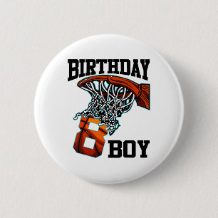 8th Birthday Sketll 8 Years Old Kids Gift  6 Cm Round Badge