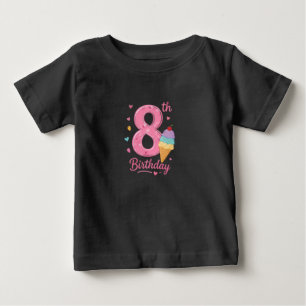 8th Birthday Toddler T-Shirt