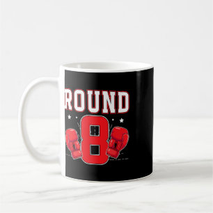 8th Boxing Birthday Party Eight Year Old Boxer Bir Coffee Mug
