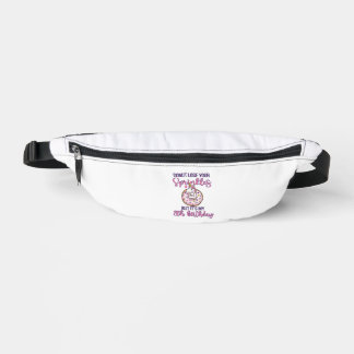 8th Doughnut Birthday Party Unicorn Eight Year Old Bum Bags