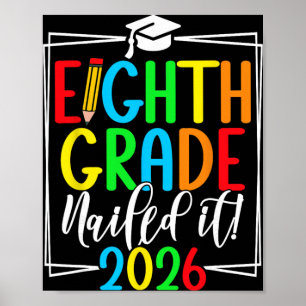 8th Grade 2026 Middle School Graduation _2  Poster