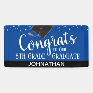 8th Grade Budget Party Banner