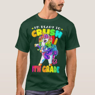 8th Grade Floss Dance Unicorn Back to School Girls T-Shirt
