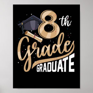 8th Grade Graduate Class 2022 Graduation Senior Poster