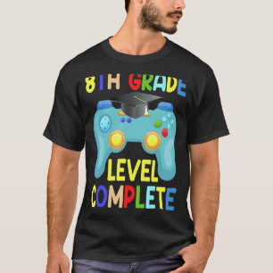 8th Grade Graduation Level Complete Gamer 2023 T-Shirt