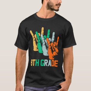 8th Grade Is My Jam Vintage 80s Boombox Teacher St T-Shirt