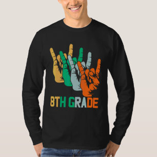 8th Grade Is My Jam Vintage 80s Boombox Teacher St T-Shirt