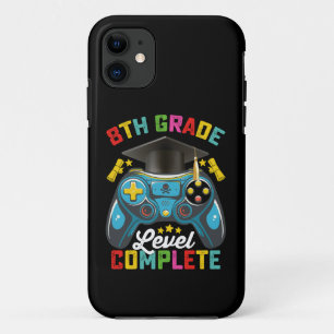 8th Grade Level Complete Graduation Gaming Gamer Case-Mate iPhone Case