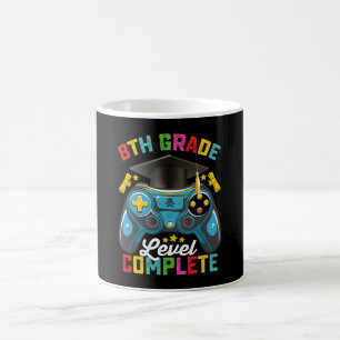 8th Grade Level Complete Graduation Gaming Gamer Coffee Mug
