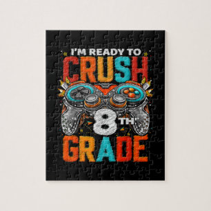 8th Grade Level Unlocked Game On Back To School Jigsaw Puzzle