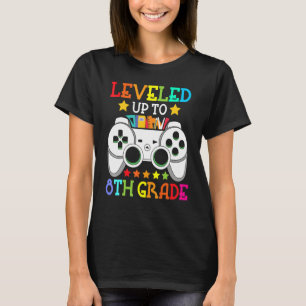 8th Grade Level Unlocked Video Game Back To School T-Shirt
