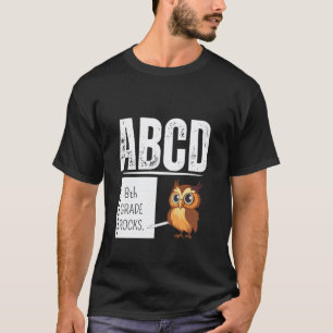 8th GRADE ROCKS Pencil ABCD Teacher Back To School T-Shirt