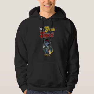 8th Grade Squad Owl 9th Grade Teachers Fun Illustr Hoodie