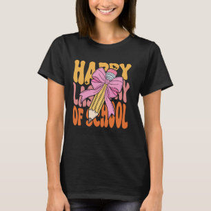 8th Grade Teacher Happy Last Day of School Coquett T-Shirt