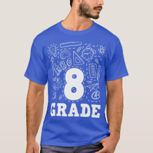 8th Grade Typography Team Eighth Grade Back To Sch T-Shirt
