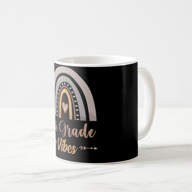 8th Grade Vibe Eighth Grade Back to School Coffee Mug (Front Right)