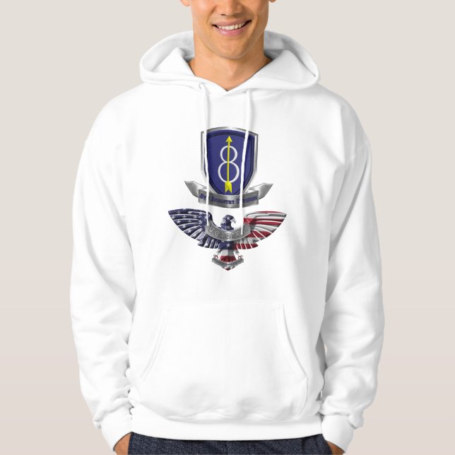  8th Infantry Division     Hoodie (Front)