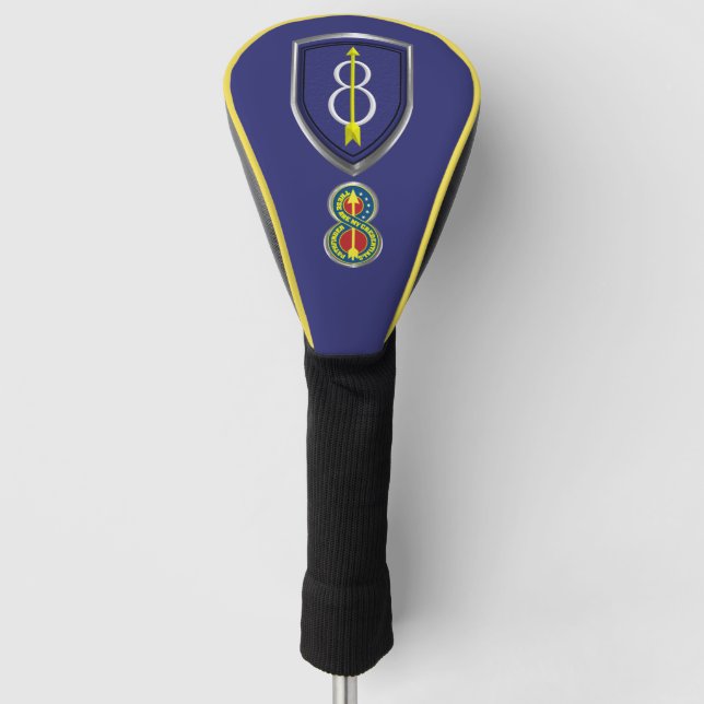 8th Infantry Division “Pathfinder”  Golf Head Cover (Front)