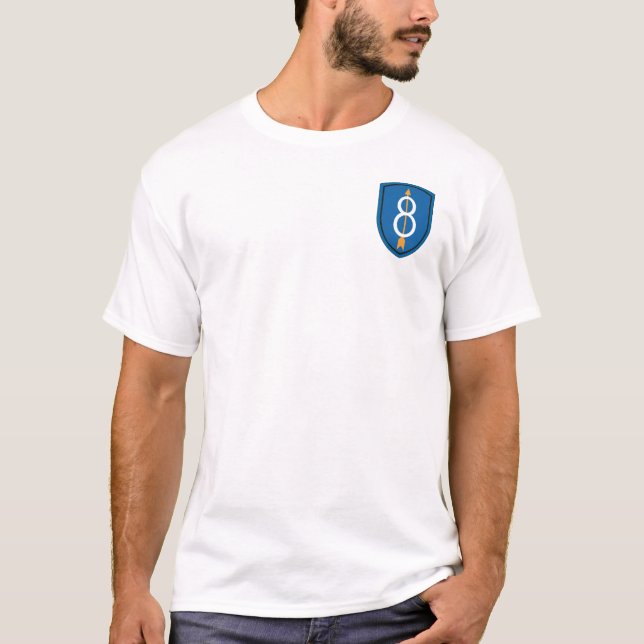 8th Infantry Division T-Shirt (Front)