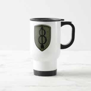 8th infantry fort jackson vets veterans lrrps travel mug