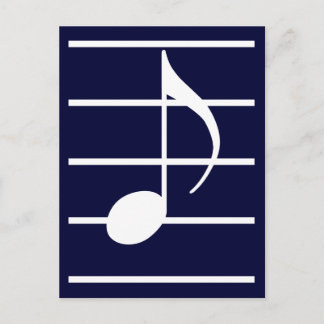 8th note postcard