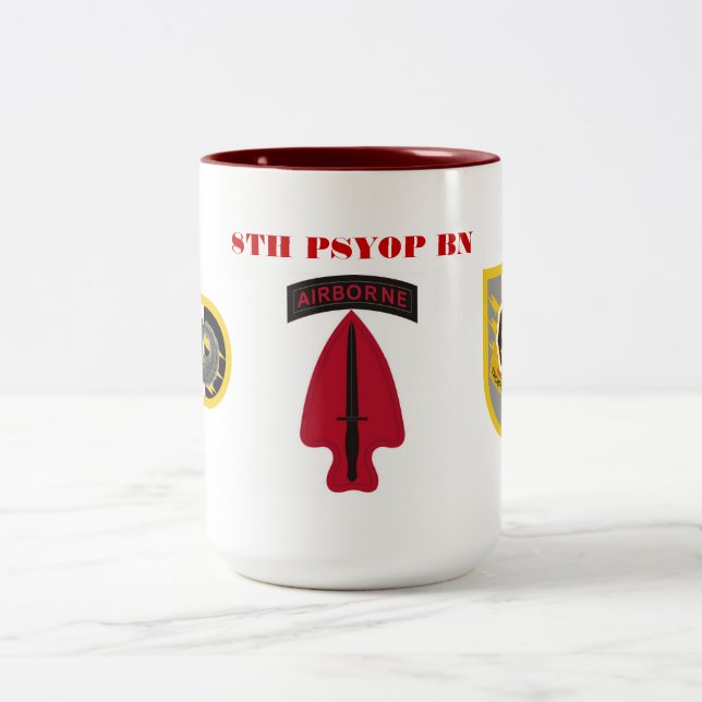 8TH PSYOP BATTALION MUG (Center)