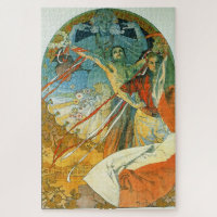 8th Sokol Festival by Alphonse Mucha
