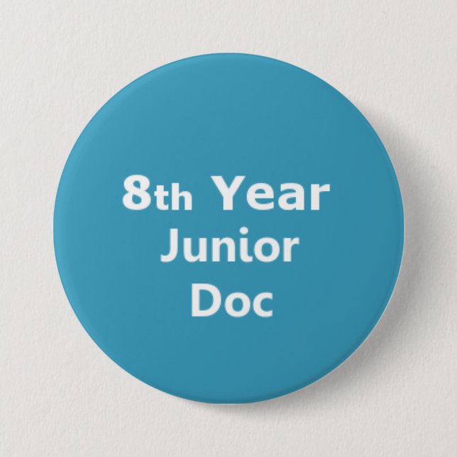 8th Year Junior Doctor badge (Front)