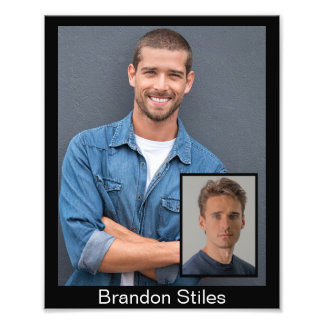 8x10 Acting Headshots for Casting Calls | Insert Photo Print