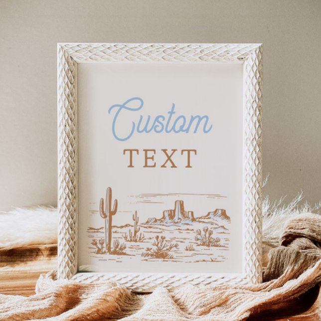 8x10 Custom Western Sign (Creator Uploaded)