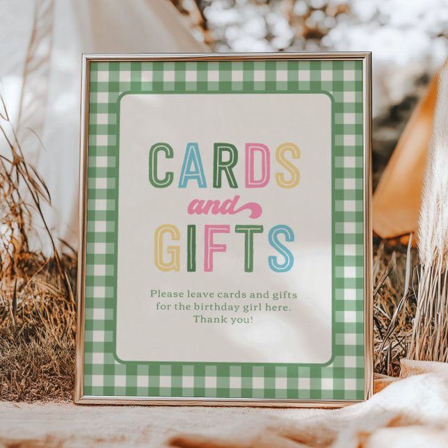 8x10 Girl's Camping Cards and Gifts Sign (Creator Uploaded)