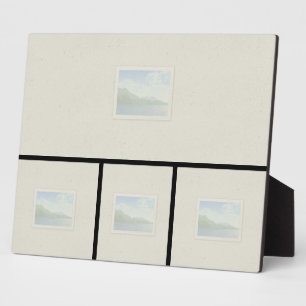 8x10 Tabletop Plaque with 4 images
