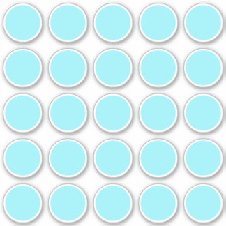 8x8 Sheet of (25) 1.5" Round Circles  - Template