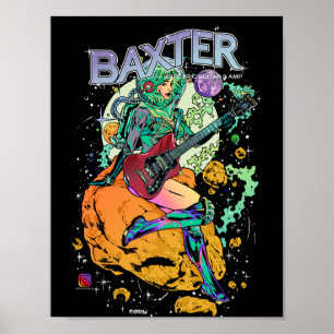 8''x 12'' Baxter Cosmonaut Poster