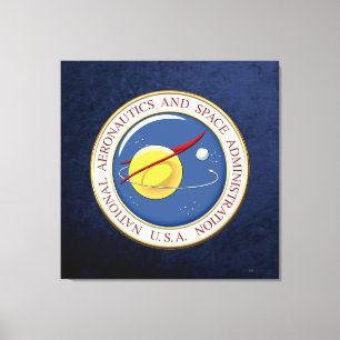 [900] NASA Emblem [3D] Canvas Print