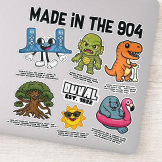 904 Icons Vinyl Sticker Sheet
