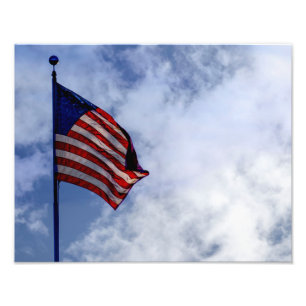 9056-American Flag Photo Print