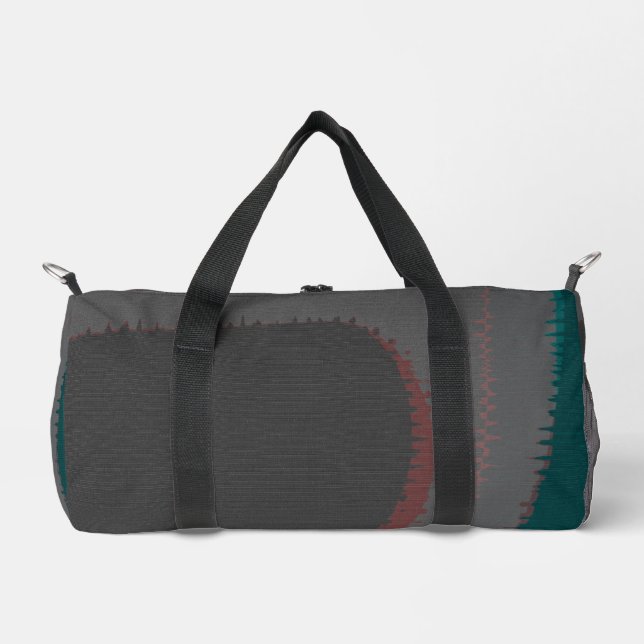 906 The World Is Abstract Duffle Bag (Front)
