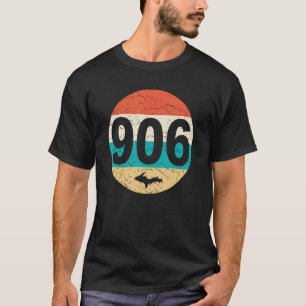 906 U.P. Yooper Retro Vintage Upper Peninsula Of M T-Shirt