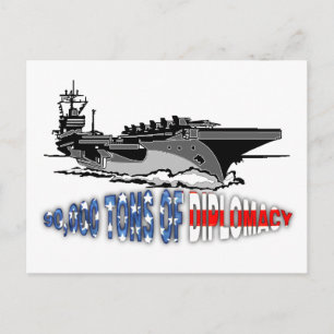 90,000 tons of diplomacy postcard