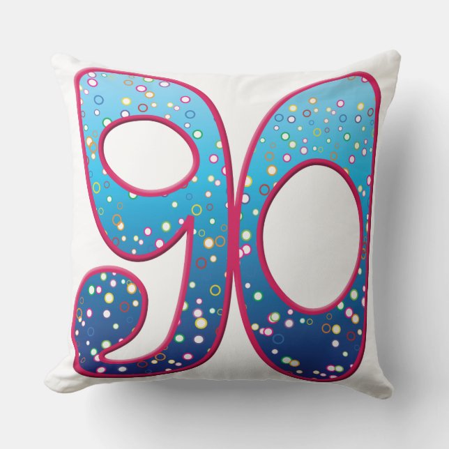 90 Age Rave Cushion (Front)