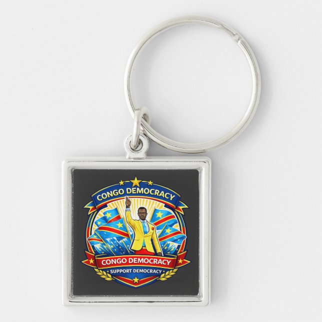90 Minutes Without Moving – The Legendary Congo Fa Key Ring (Front)